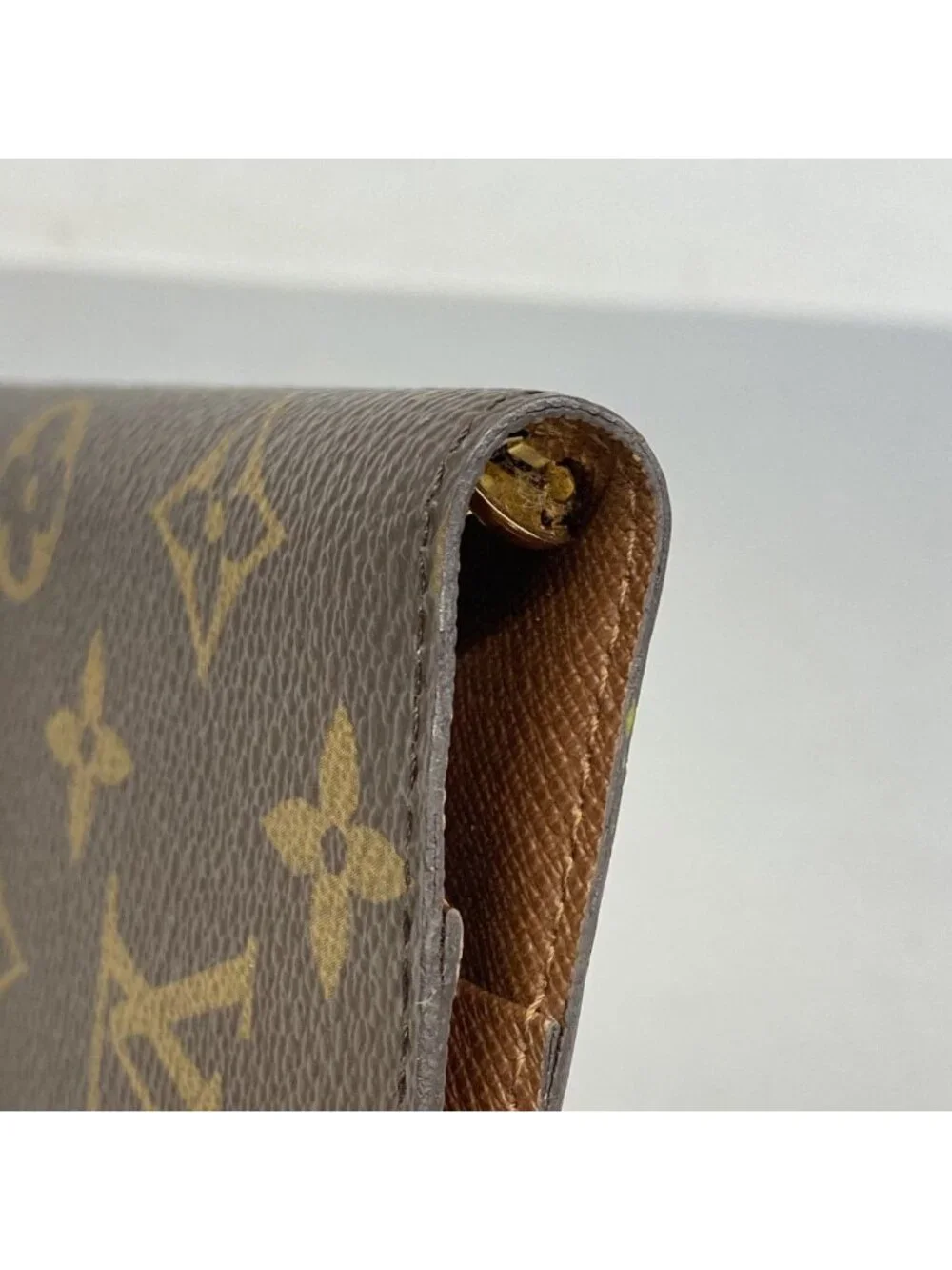 Louis Vuitton Notebook Cover Monogram Agenda PM Brown